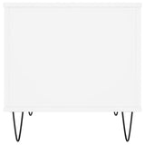 Coffee Table White 60x44.5x45 cm Engineered Wood 830948