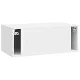 Wall-Mounted TV Cabinet High Gloss White 78.5 x 41 x 30 cm 898519