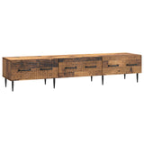TV Cabinet Old Wood 147 x 34.5 x 30 cm Engineered Wood 894943