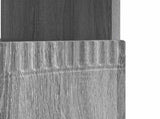 LED TV Cabinet Grey Sonoma Engineered Wood 897431