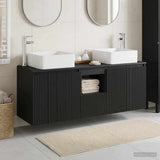 Bathroom Cabinet Set 3 pcs Black 49.5 x 41 x 63 cm 3405638