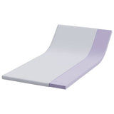 Mattress Topper White 90 x 190 x 5 cm Jaquard Fabric 4106222