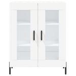 Highboard White 69.5x34x180 cm Engineered Wood 3198281