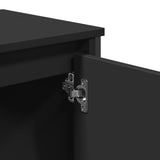 Bathroom Sink Cabinet Black 60x35x60 cm Engineered Wood 848654