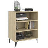 806061 Sideboard Sonoma Oak 57x35x70 cm Engineered Wood