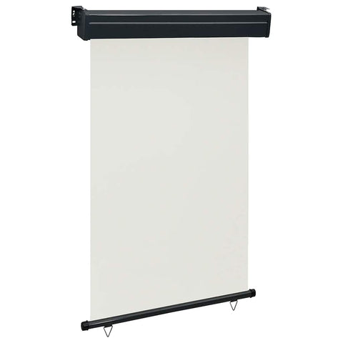 Balcony Side Awning 125x250 cm Cream 48419