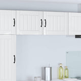 Wall Cabinet LUCCA 2 pcs High Gloss White 50 x 31 x 40 cm 884903