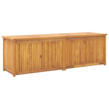 Garden Box 175x50x55 cm Solid Wood Teak 318734