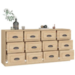 Sideboards 2 pcs Sonoma Oak Engineered Wood 3185282