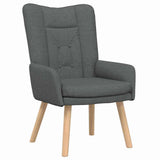 Armchair Dark Grey 63 x 67 x 94 cm Fabric 42001825