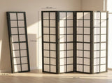 4 Panel Folding Room Divider, Freestanding Room Separator, Indoor Privacy Screen for Living Room, T3398P554170