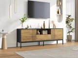 170*35*50cm TV cabinet,TV board, TV console with 2 cabinets and 1 drawer, TV table, TV stand, living N605P417178N