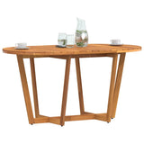 Garden Dining Table Oval 150x90x75 cm Solid Wood Acacia 4108136