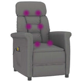 Massage Chair Dark grey 70.5 x 96.5 x 95 cm Polyester 348409