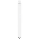 Dining Table Legs V-Shape 3 pcs White 100x cm Steel 4012673