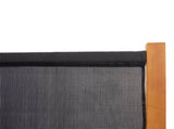 6-Panel Room Divider Black 420x180 cm 319182