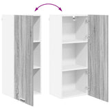 Hanging Cabinet with Storage Riga Grey Sonoma 40 x 31 x 100 cm 884343