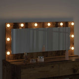 Vanity Mirror Rectangular with Mirror Old Wood 100 x 45 x 18 cm 868331
