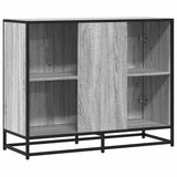 Sideboard Grey Sonoma 94x35x76 cm Engineered Wood 849007
