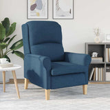Armchair Blue 76 x 94 x 102 cm Fabric 42009847