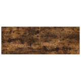 Wall-Mounted Headboard HAARLEM Smoked Oak Engineered Wood 896960