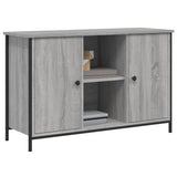 TV Cabinet Grey Sonoma 100x35x65 cm Engineered Wood 832781