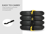 Gazebo Weights Set of 8, 24KG Weights for Gazebo Legs with Reinforce Pins and Carry Belt, for T3398P377597