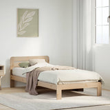 Bed Frame without Mattress 90x200 cm Solid Wood Pine 855540