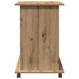 Computer Desk Artisan Oak 80x50x75 cm Engineered Wood 856053