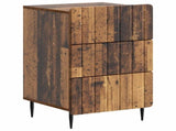 Bedside Cabinet Old Wood 43x 41 x 68 cm Engineered Wood 894333