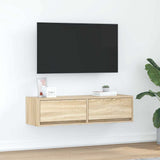 TV Cabinet Sonoma oak 100 x 31 x 25.5 cm Engineered wood 861528