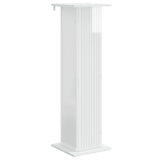 Plant Stand High Gloss White 30.5 x 30 x 100.5 cm 899752