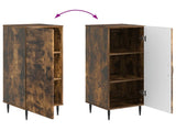 Sideboard Smoked Oak 33 x 34.5 x 89.5 cm Engineered Wood 894830