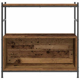 Bookshelf 80 x 30 x 78.5 cm Engineered Wood Smoked Oak 862931