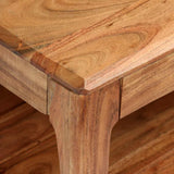 244956 Coffee Table Solid Wood 88x50x38 cm