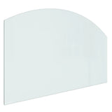 Fireplace Glass Plate 100x60 cm 324154