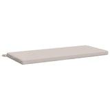 2-Piece Bench Cushions SOEST 2 pcs 100% Polyester White 949319