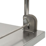 ZNTS Platform Wagon Silver 82x53x86 cm Stainless Steel 50919