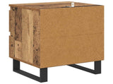 Bedside Cabinet 2 pcs Old Wood 40 x 35 x 50 cm Engineered Wood 881915