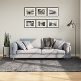 Rug HUARTE Short Pile Soft and Washable Anthracite 160x230 cm 375003
