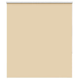 ZNTS Roller Blind Blackout Beige 140x150 cm Fabric Width 136.6 cm Polyester 4010746