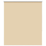 Roller Blind Blackout Beige 140x130 cm Fabric Width 136.6 cm Polyester 4010720
