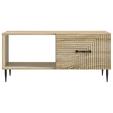 Coffee Table Sonoma Oak 90 x 50 x 40 cm Engineered Wood 894957