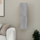 Wall-mounted TV Cabinet Grey Sonoma 30.5x30x110 cm 826678