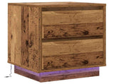 Bedside Cabinet Old Wood 39 x 34.5 x 50 cm Engineered wood 869622