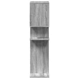 Room Divider Bookcase Grey Sonoma 92x29x112 cm Engineered Wood 858125