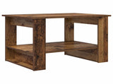 Coffee Table Old Wood 72 x 50 x 50 cm Engineered Wood 8000194