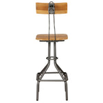 Bar Chairs 2 pcs Solid Reclaimed Teak Wood 245807