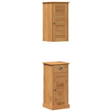 Bathroom Cabinet VIGO 2 pcs Brown and Honey Brown 3328537