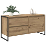 TV Cabinet Artisian Oak 100 x 36 x 49.5 cm Engineered Wood 886623